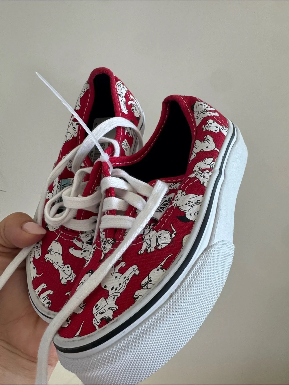 Dalmatian htf vans toddler 10.5 in like new condition